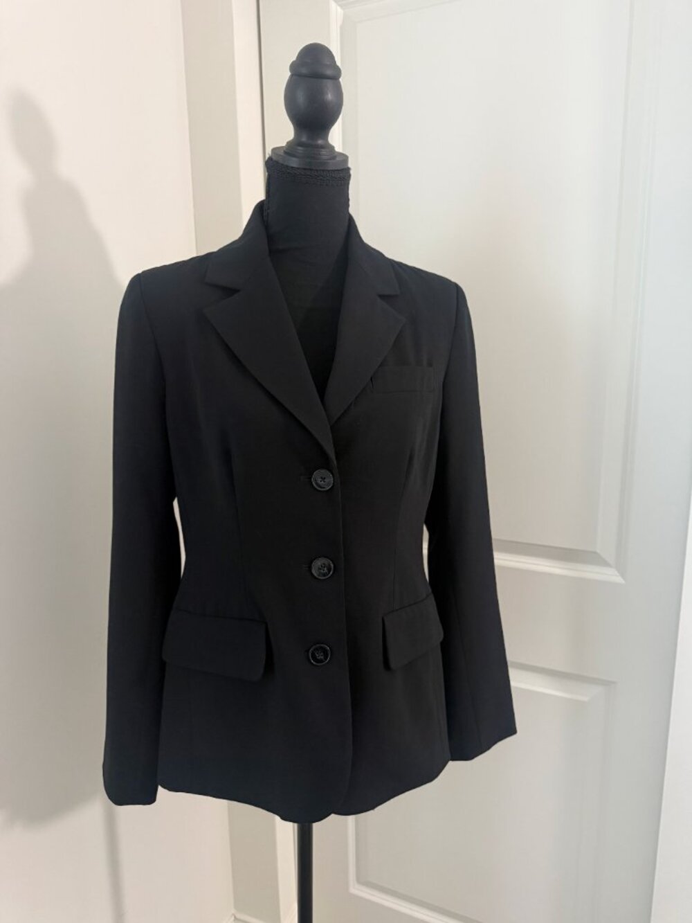 Pursuits Ltd Black Tailored Blazer Jacket Size‎ 6